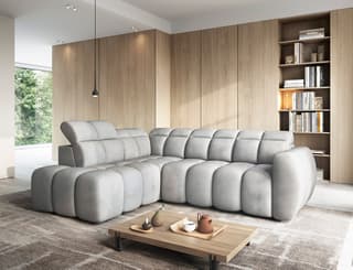 Lindorf Electric Corner Sofa Bed with Storage SL04