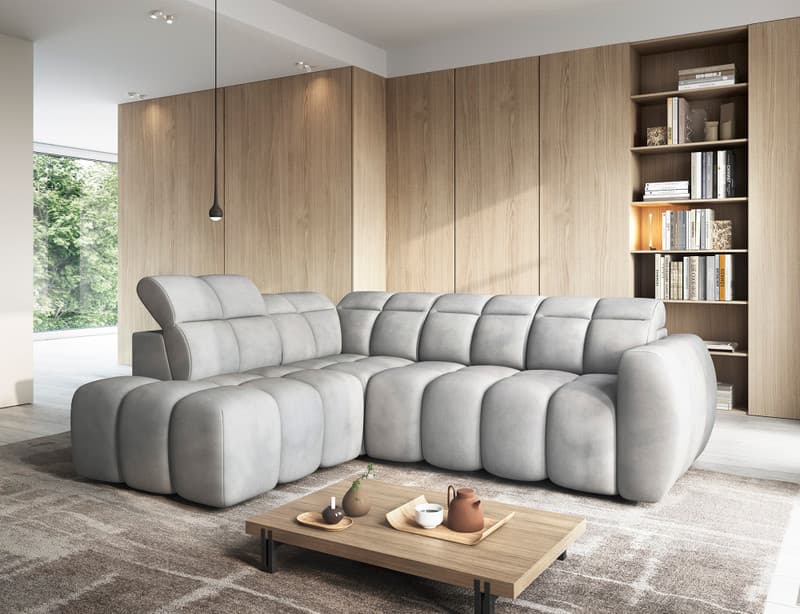 Lindorf Electric Corner Sofa Bed with Storage SL04