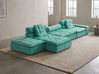Verona Grand Corner Sofa in As shown – left-hand view