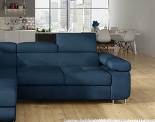 Orrino Mini Corner Sofa Bed with Storage K09 – close-up detail