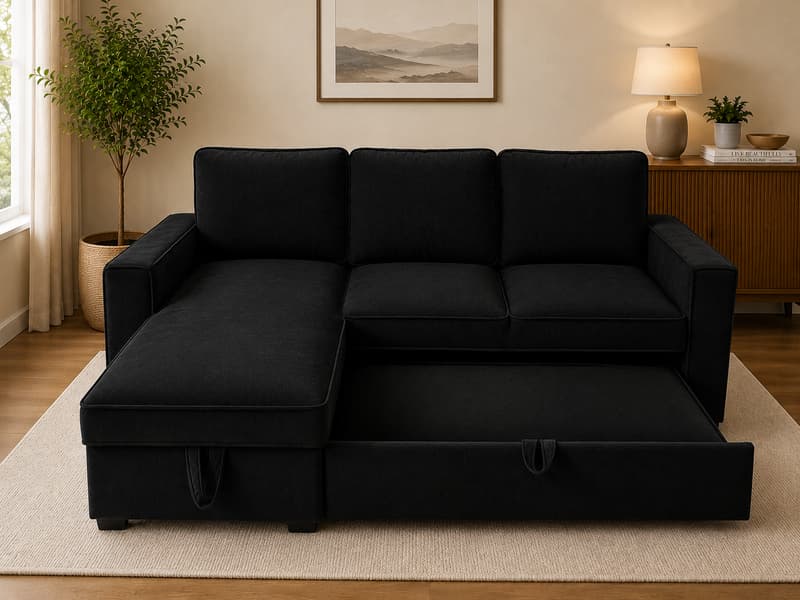 Verity Corner Sofa Bed With Storage M99