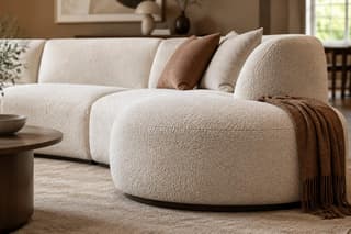 Wrenbury Corner Lounge Sofa in As shown – close-up detail