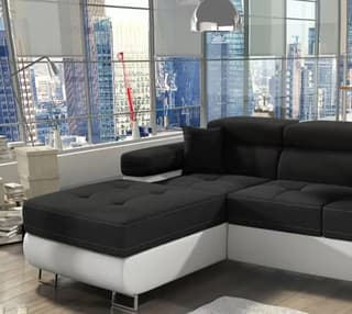 Hollingwood Mini Corner Sofa Bed with Storage S14/S17 – close-up detail