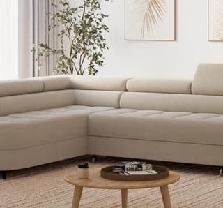 Jorvik Corner Sofa Bed with Storage MH18 – close-up detail