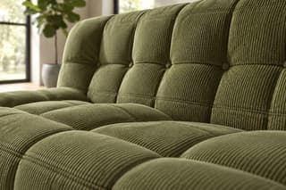 Fairholme Three Seater Sofa in As shown – close-up detail