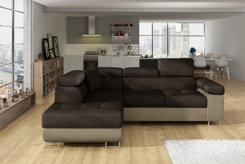 Orrino Mini Corner Sofa Bed with Storage M29/M09