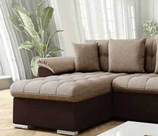 Goldcrest Mini Corner Sofa bed with Storage L02/S66 – close-up detail