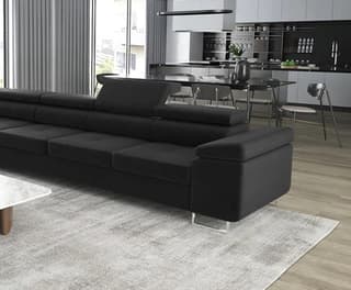 Yarrow Rodeo MAXI Corner Sofa Bed with Storage M97 – close-up detail