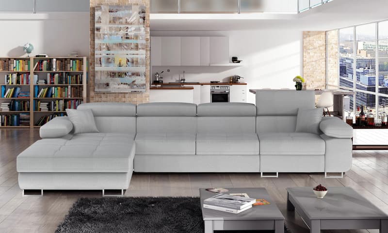 Havenwood Long Corner Sofa Bed with Storage