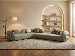 Calverleigh Modular Corner Sofa in As shown – shown in a room setting