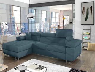 Hollingwood Mini Corner Sofa Bed with Storage O86