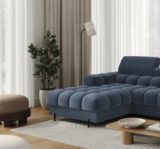 Emberly Corner Sofa Bed with Storage AR40 – close-up detail