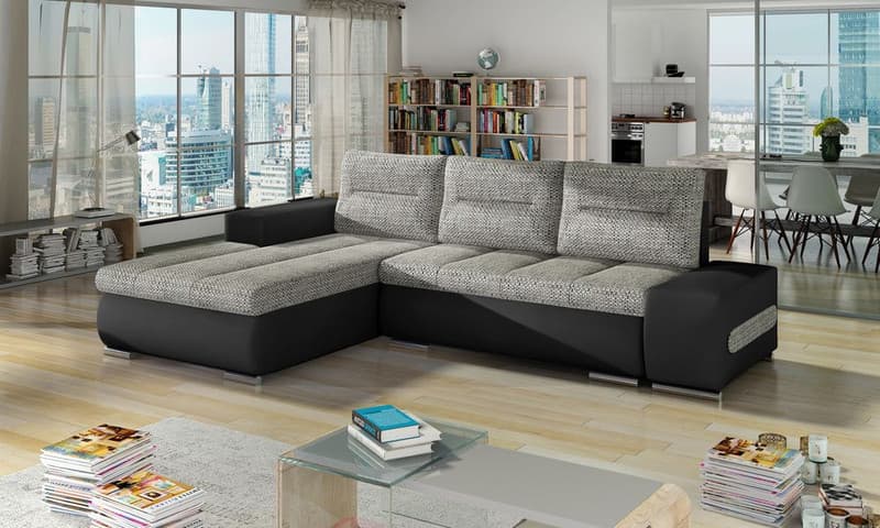 Foxglove Corner Sofa Bed with Storage B01/S11