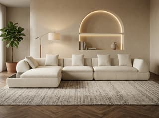 Colmworth Corner Lounge Sofa in As shown – shown in a room setting