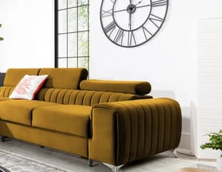 Inverleigh Corner Sofa Bed with Storage N45 – close-up detail