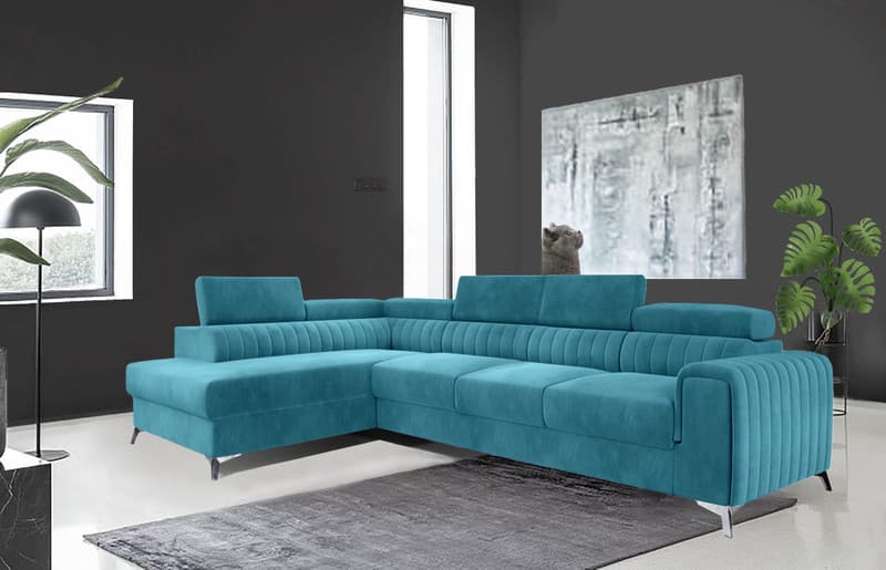 Fairhaven Long Corner Sofa bed with Storage K13