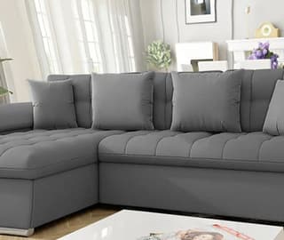 Goldcrest Mini Corner Sofa bed with Storage UV2971 – close-up detail