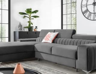 Inverleigh Corner Sofa Bed with Storage N04 – close-up detail
