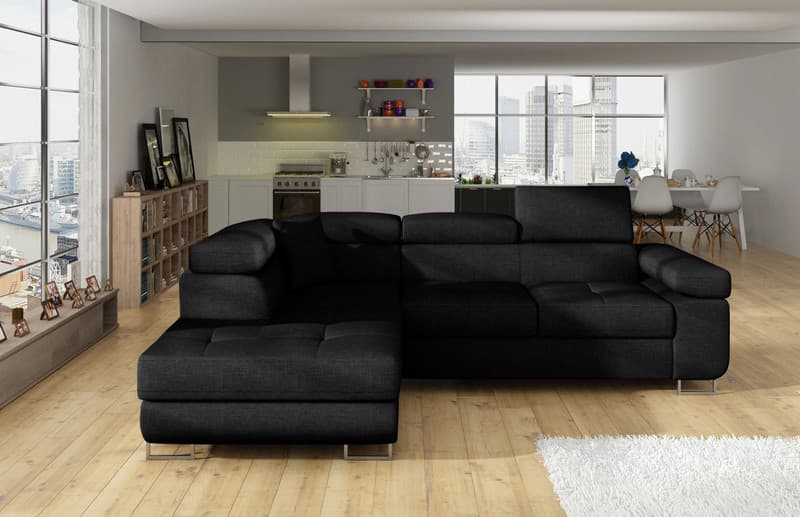 Orrino Mini Corner Sofa Bed with Storage S14