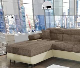 Hollingwood Mini Corner Sofa Bed with Storage B03/S33 – close-up detail