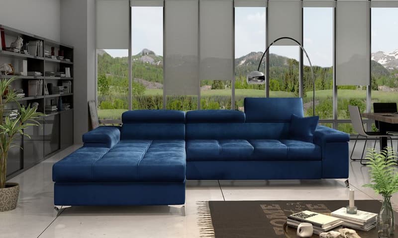 Pinehollow Corner Sofa Bed with Storage M77