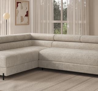 Kynance Corner Sofa Bed with Storage ML18 – close-up detail