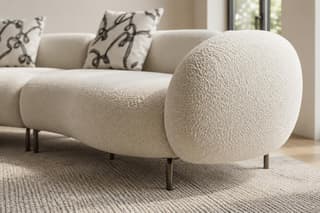 Bramfield Designer Sofa in As shown – close-up detail