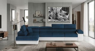 Orrino Long Corner Sofa Bed with Storage K09/S17