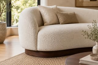 Ravenscourt Chaise Sofa in As shown – close-up detail