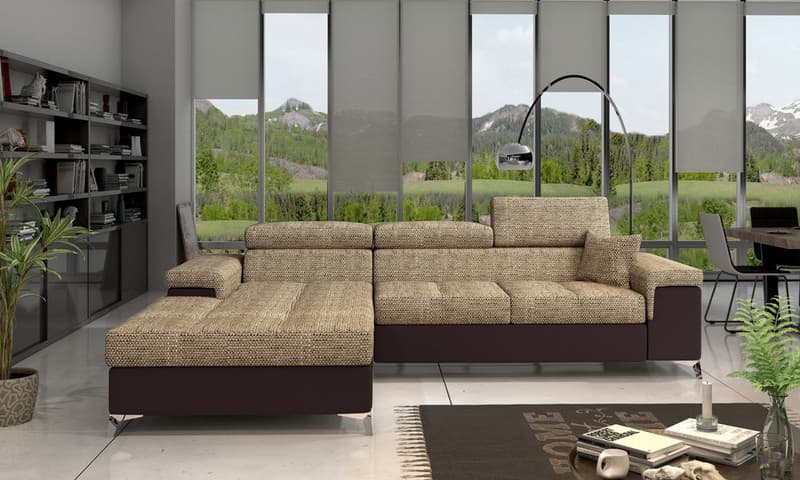 Pinehollow Corner Sofa Bed with Storage B03/S66