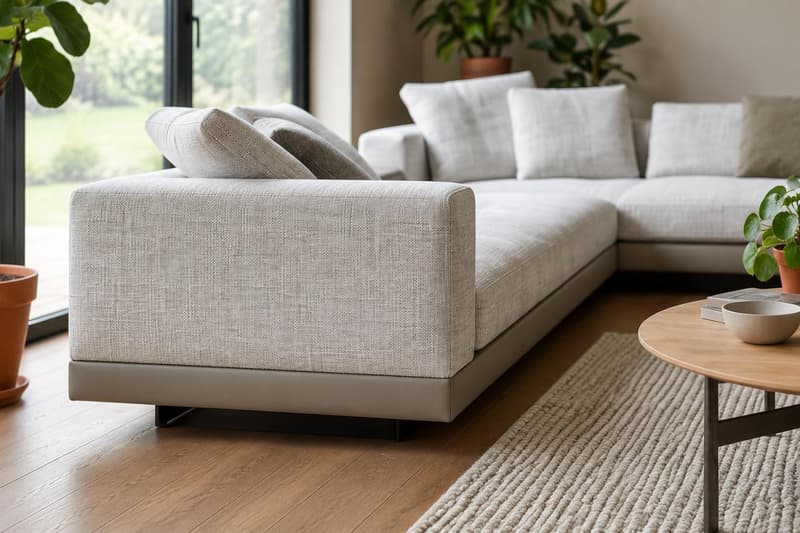 Farnham Bouclé Corner Sofa – photo 6