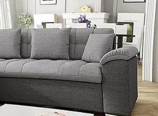 Goldcrest Mini Corner Sofa bed with Storage – close-up detail