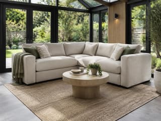 Walbrook Corner Lounge Sofa in As shown – shown in a room setting