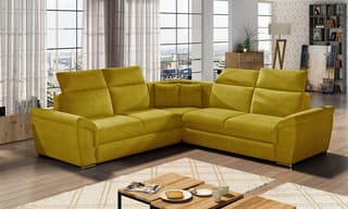 Quillon Corner Sofa Bed with Storage K11 – right-hand corner layout