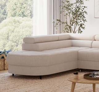 Jorvik Corner Sofa Bed with Storage TN18 – close-up detail