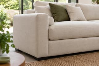 Westhorpe Four Seater Sofa in As shown – close-up detail