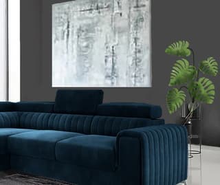 Fairhaven Mini Corner Sofa bed with Storage M77 – close-up detail