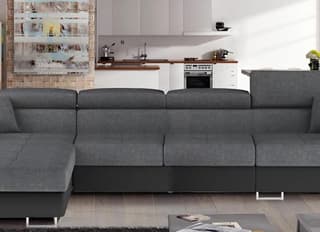 Hollingwood Long Corner Sofa Bed with Storage S21/S11 – close-up detail