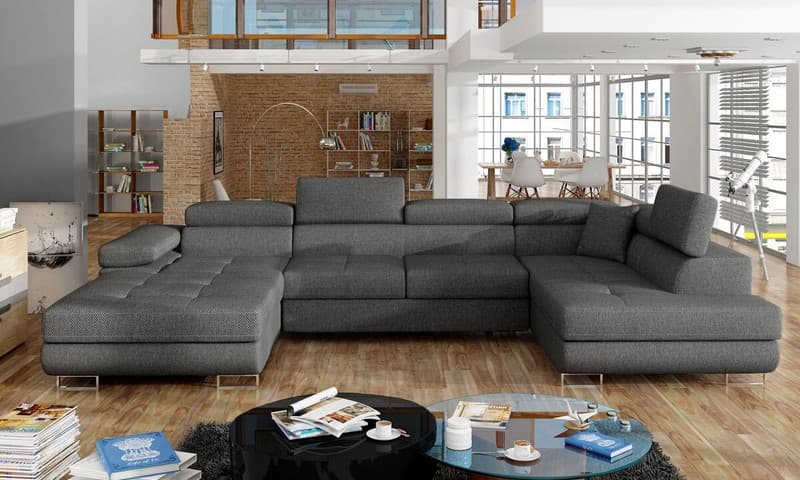Cairnwell U Shaped Sofa Bed with Storage i96 – photo 6