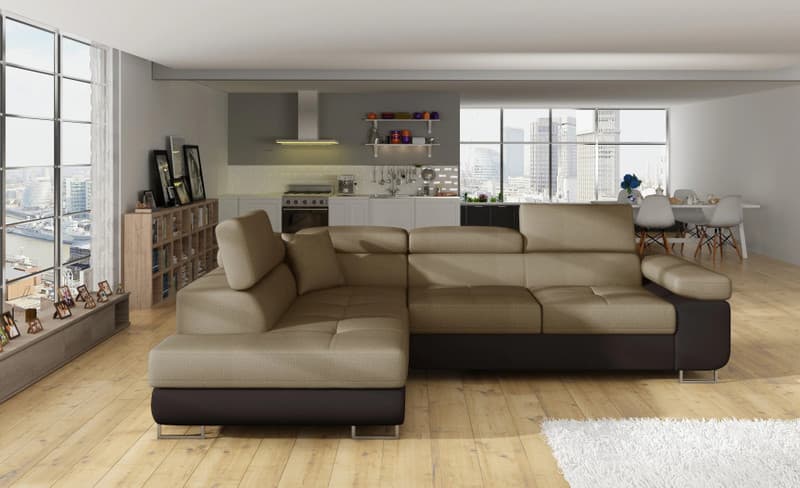 Orrino Corner Sofa Bed with Storage M09/M29