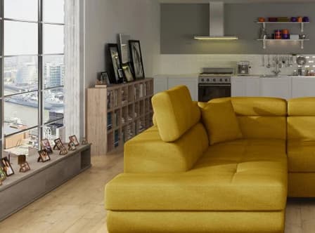 Orrino Corner Sofa Bed with Storage O68 – photo 3
