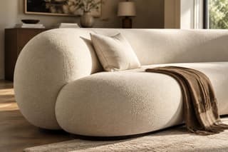 Haldon Lounge Sofa in As shown – close-up detail