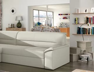 Zanetta Convertible Couch with Storage S33 Eco Leather – close-up detail