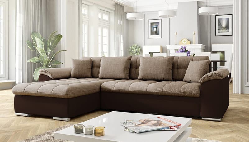 Goldcrest Corner Sofa bed with Storage L02/S66