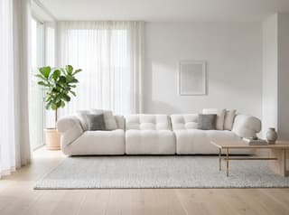 Briarwood Four Seater Sofa in As shown – shown in a room setting