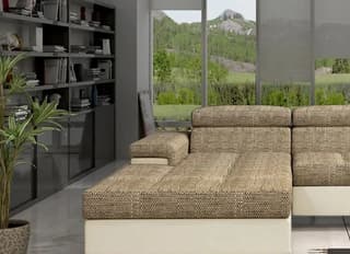 Pinehollow Corner Sofa Bed with Storage B03/S33 – close-up detail