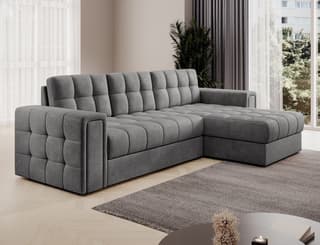 Ravenna Corner Sofa Bed with Storage M85 – right-hand corner layout
