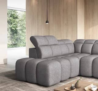 Lindorf Electric Corner Sofa Bed with Storage Pi04 – close-up detail