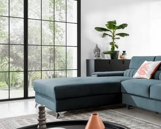 Inverleigh Corner Sofa Bed with Storage VM100 – close-up detail