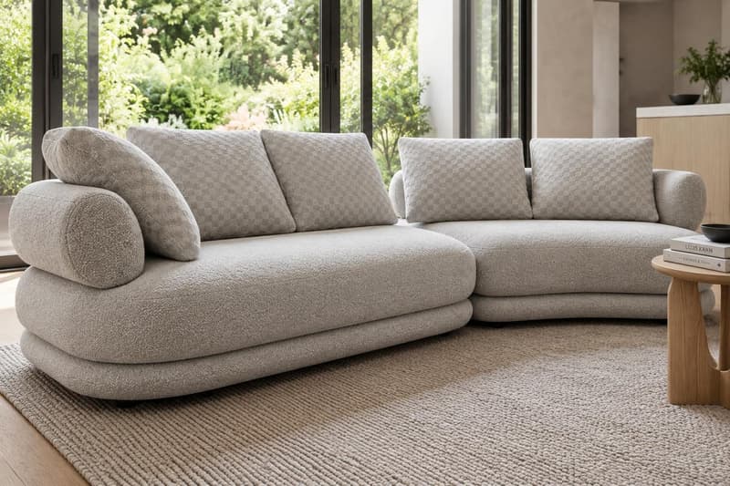 Belmere Curved Corner Sofa – photo 3